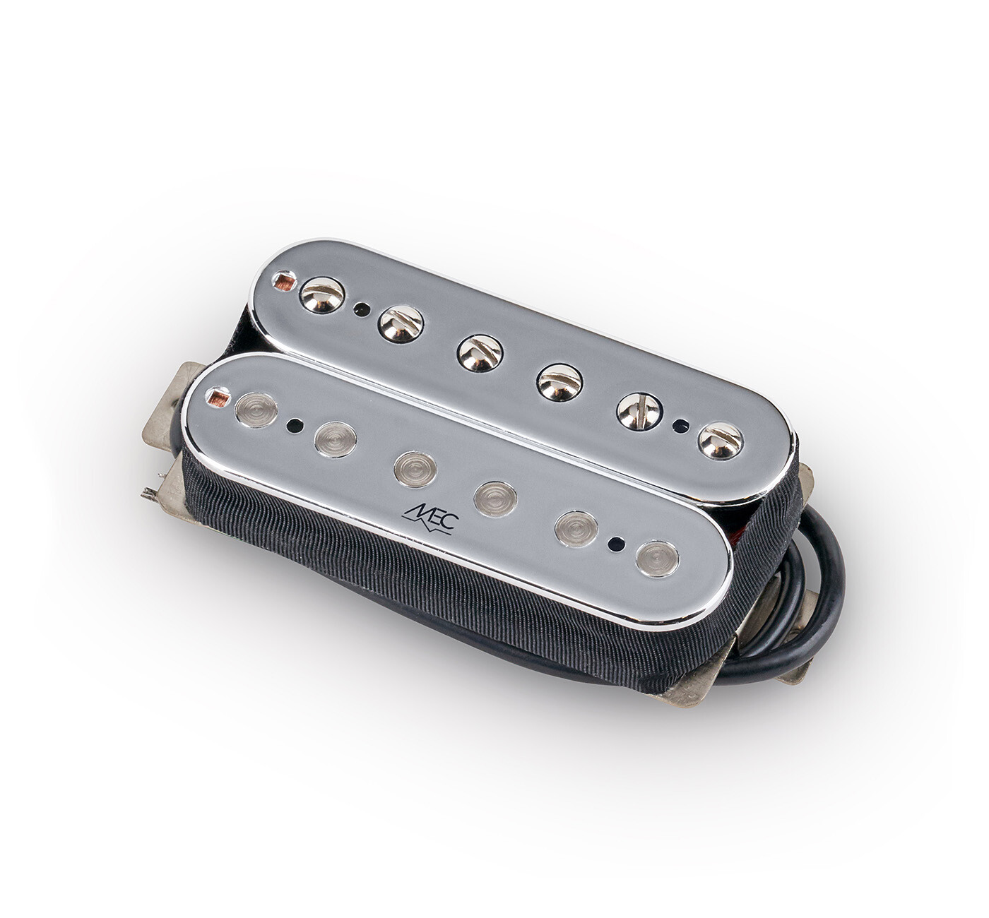 Vintage Humbucker Guitar Pickup Open Bobbin Neck - Black 